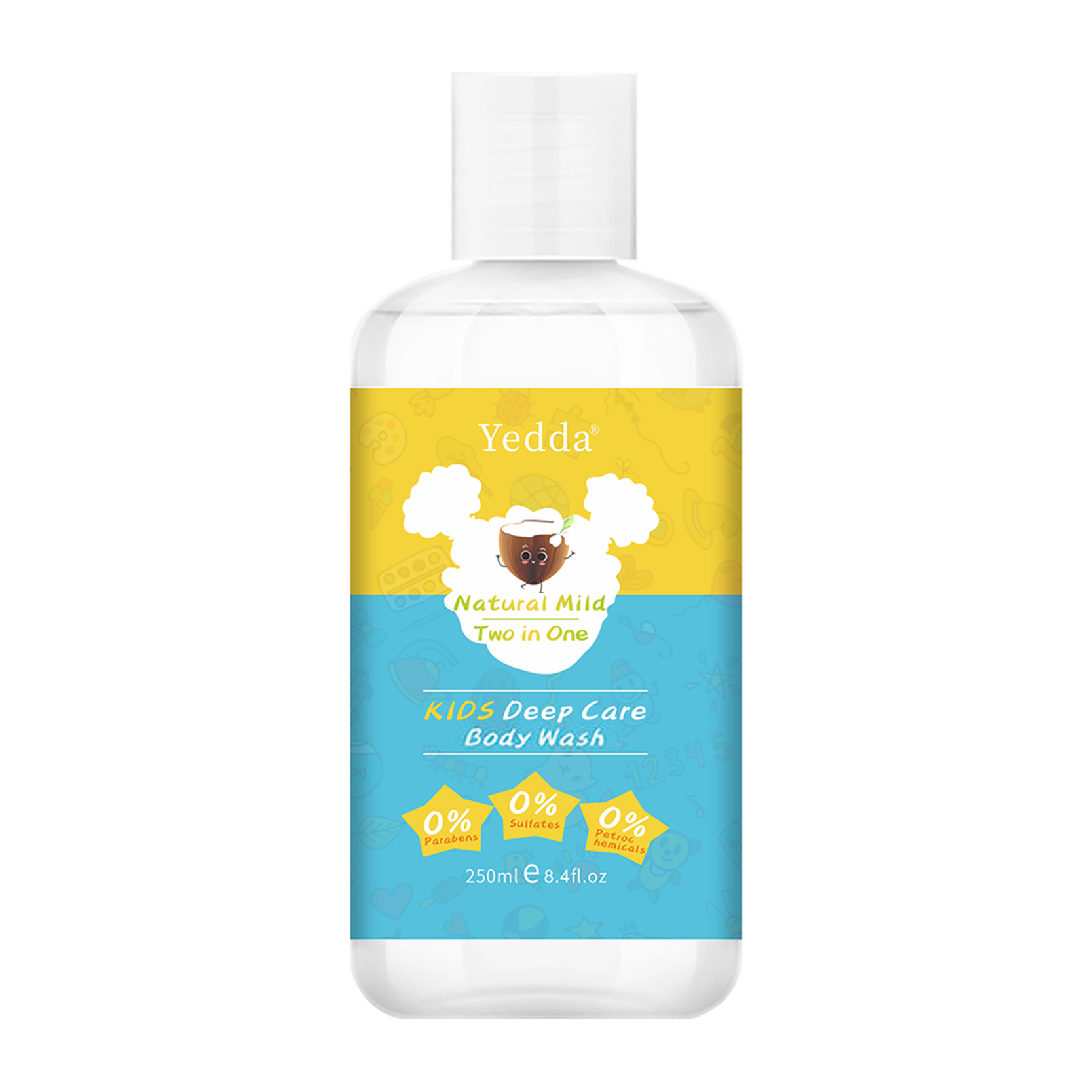 Yedda Natural Mild- Kids Deep Care Body Wash