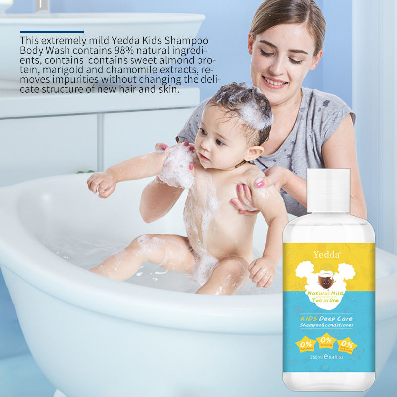 Yedda Natural Mild- Kids Deep Care Shampoo and Conditioner - Image 2