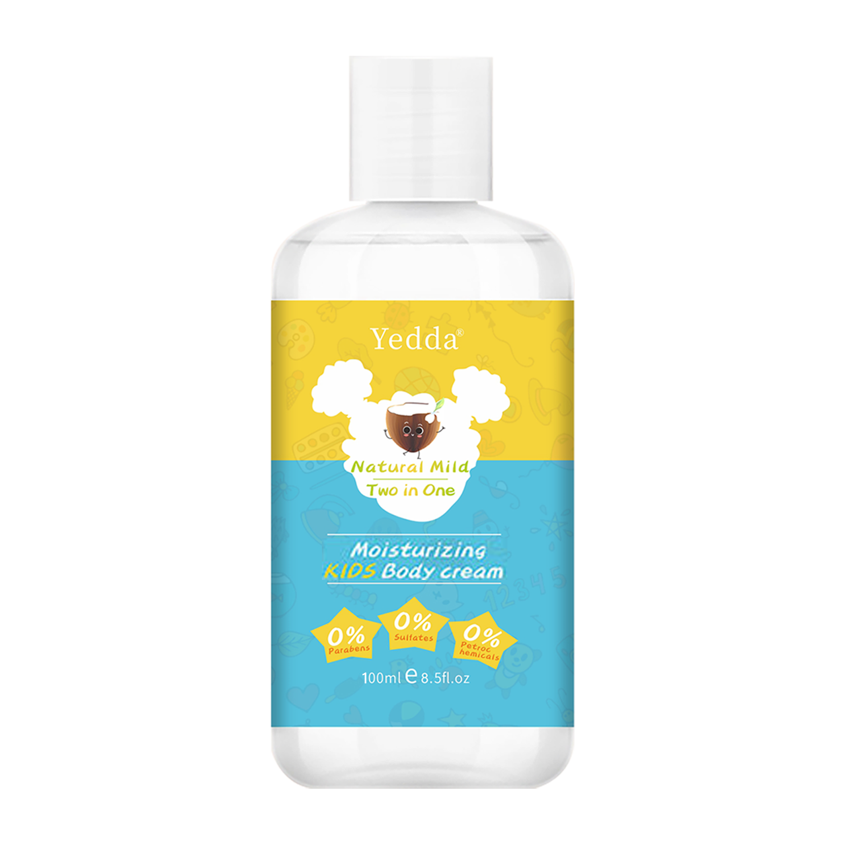 Yedda Natural Mild- Moisturizing Kids Body Cream